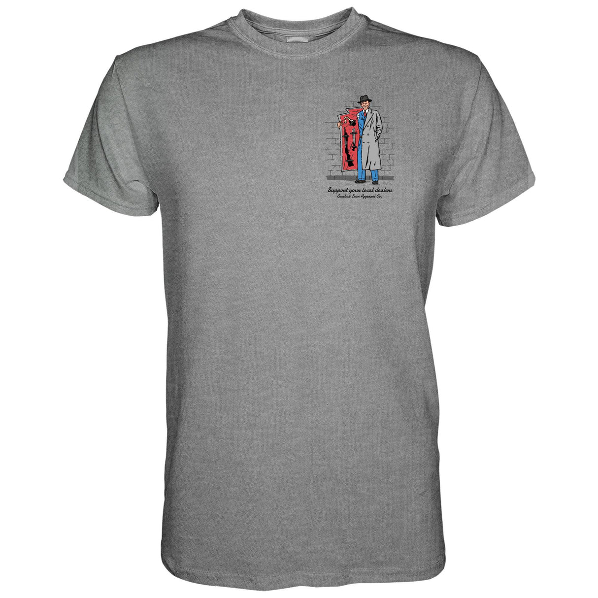 Anarchy of Goods Support your Local Dealer Men's T-Shirt From Combat Iron Apparel