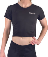WOMEN'S SURRENDER TO THE PAIN CROP TOP from JerkFit