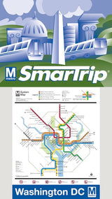 DC Metro Map Mini From New York Puzzle Company