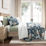 Ava Diamond Oversized Cotton Quilt Set from LushDecor