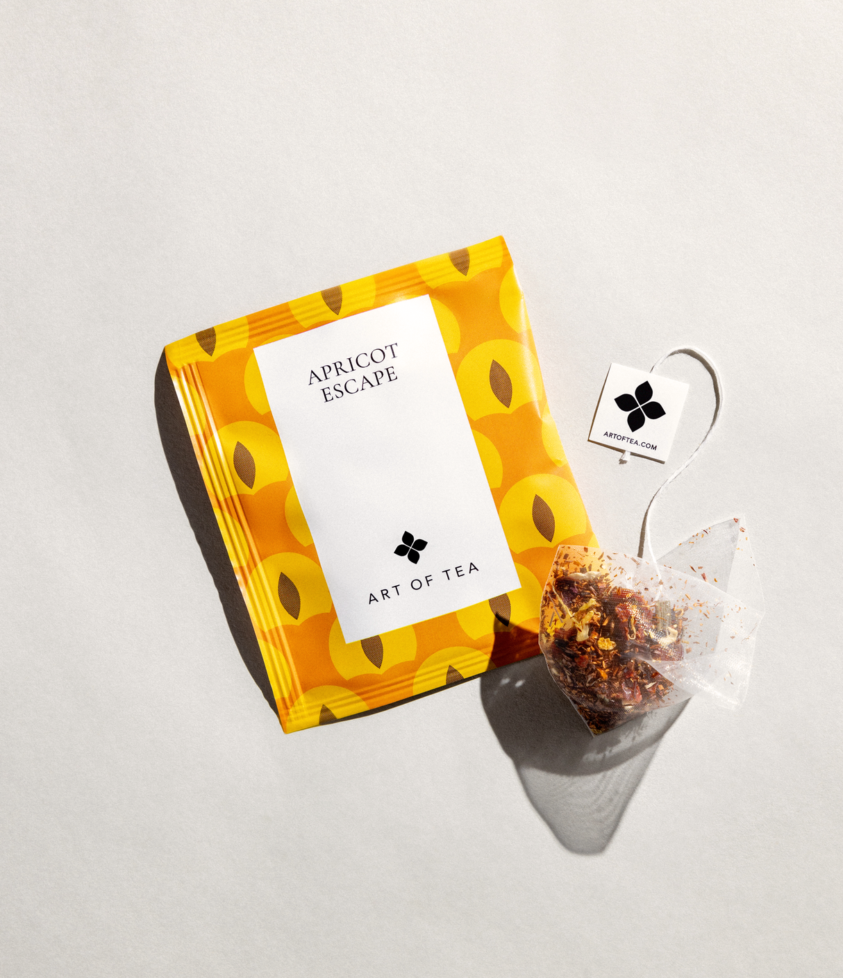 Apricot Escape Eco Teabag Sachets from Art of Tea