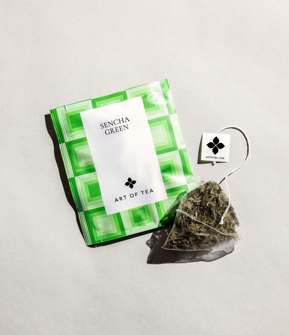 Sencha Green Tea Eco Teabag Sachets from Art of Tea