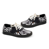 Saddle Zebra Casual Sneaker from Hot Chocolate Design