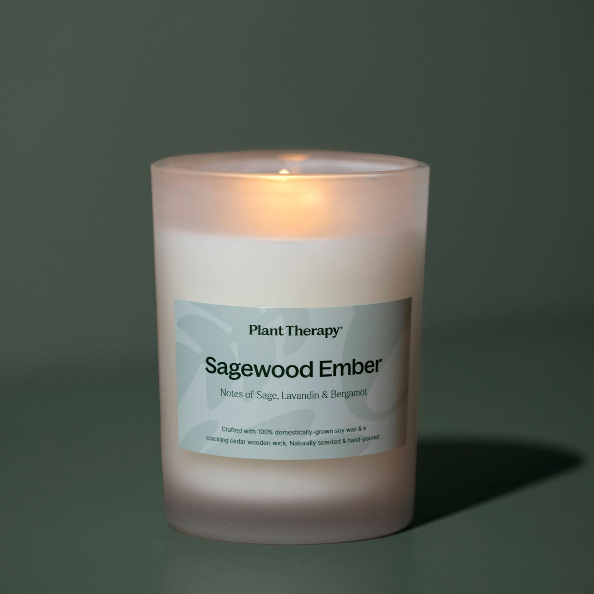 Sagewood Ember Naturally Scented Candle from Plant Therapy