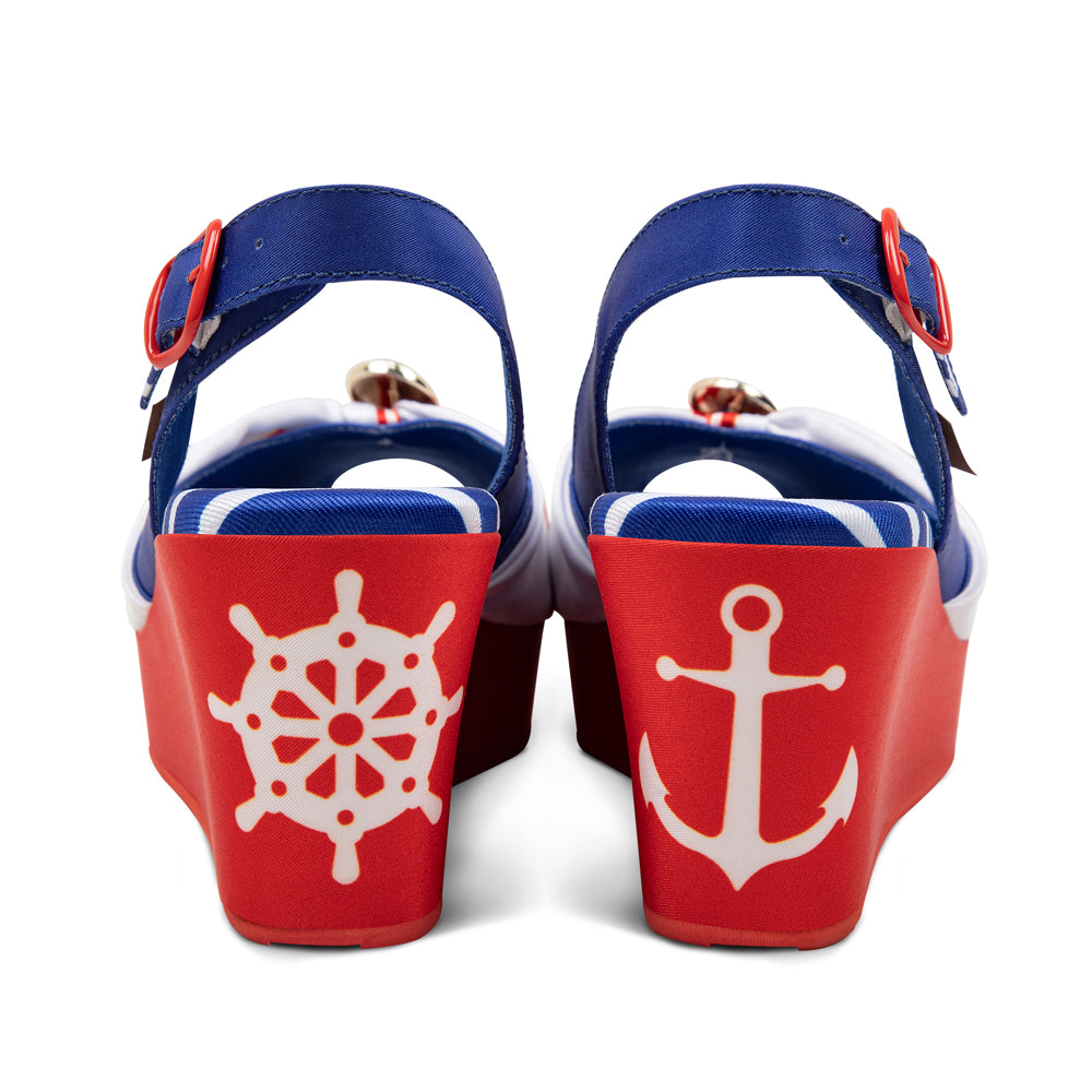 Chocolaticas® Sailors Women's Sandal from Hot Chocolate Design