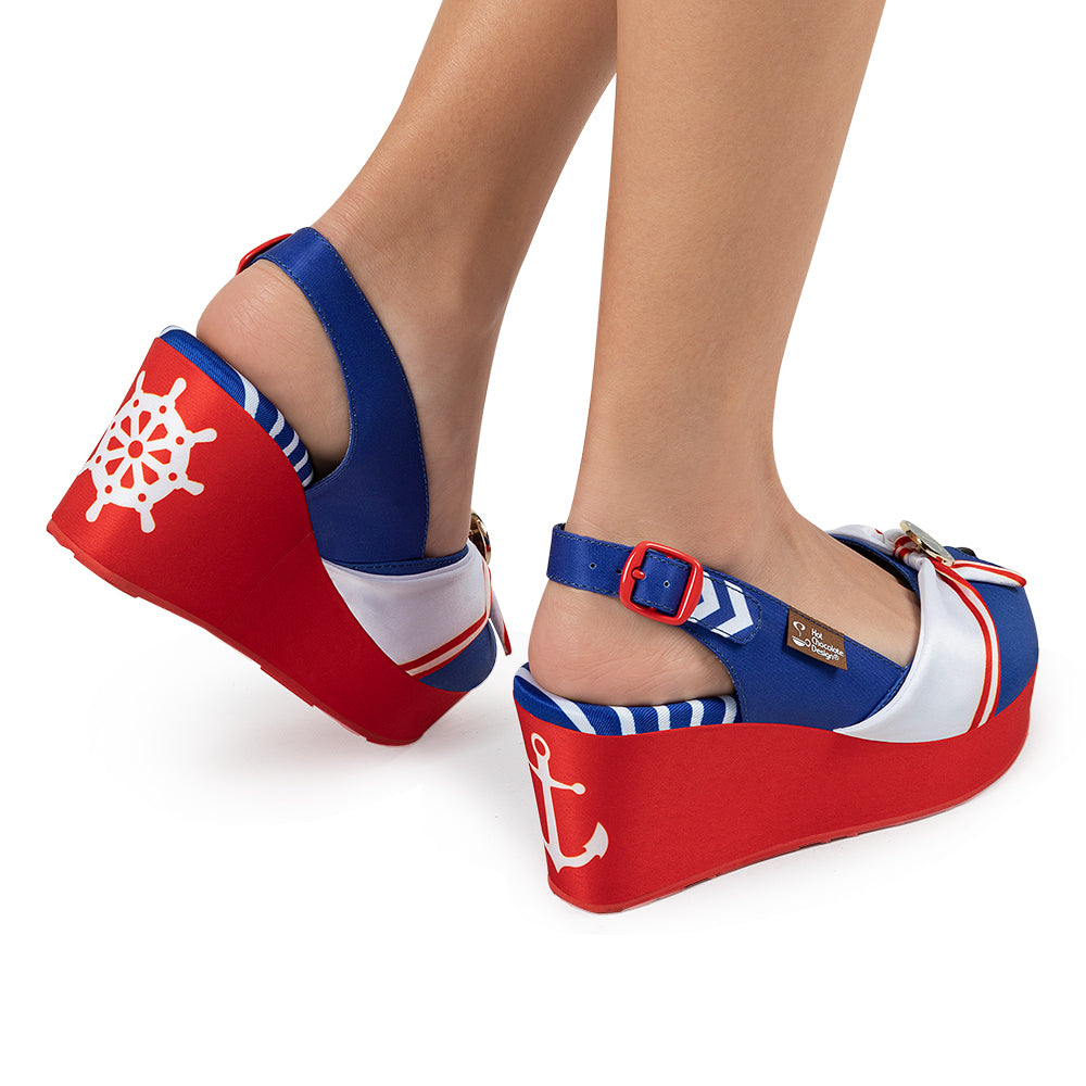 Chocolaticas® Sailors Women's Sandal from Hot Chocolate Design