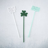 St. Patrick's Day Drink Stirrers, Set of 12 from The Cotton & Canvas Co.