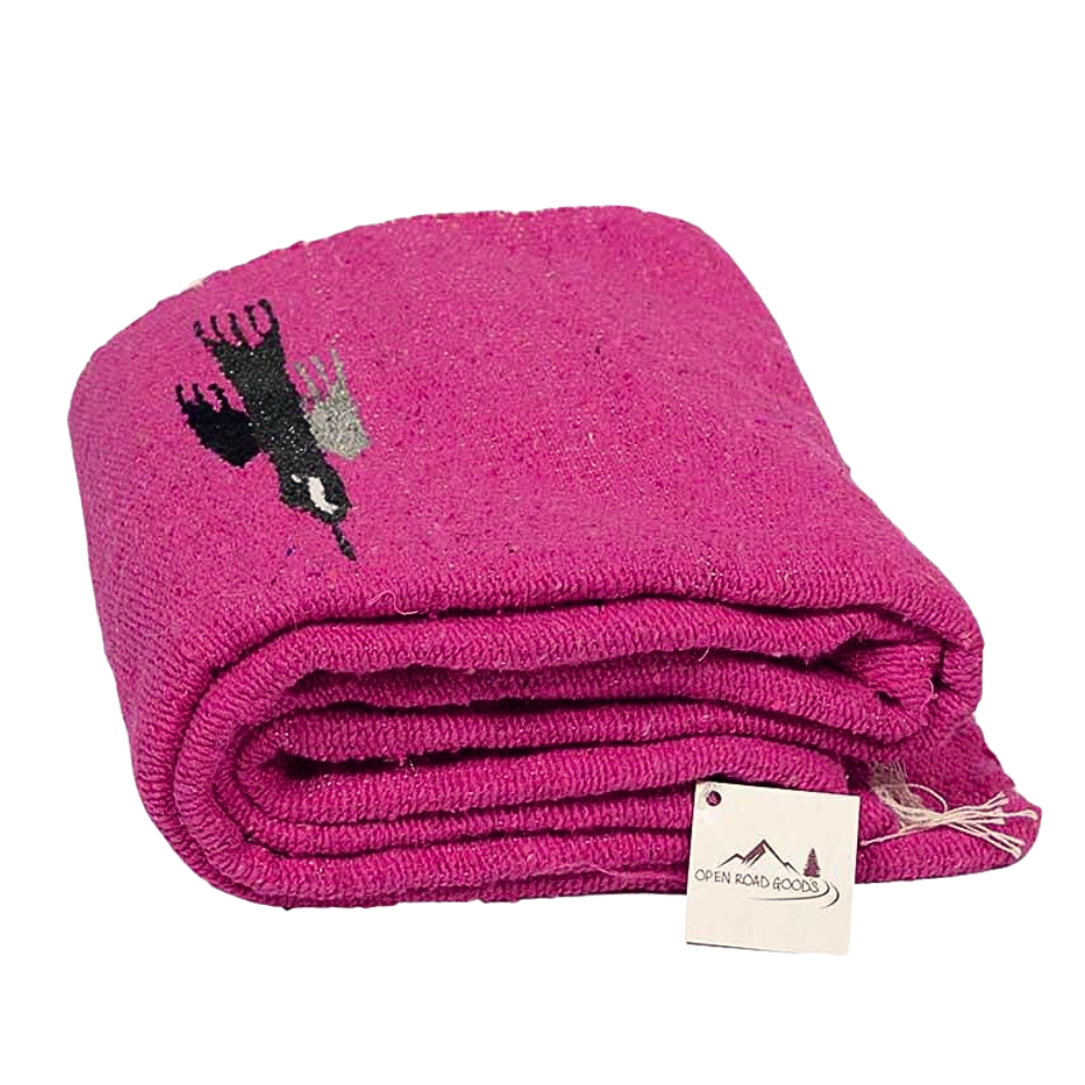 Hot Pink Baja Thunderbird Blanket from West Path
