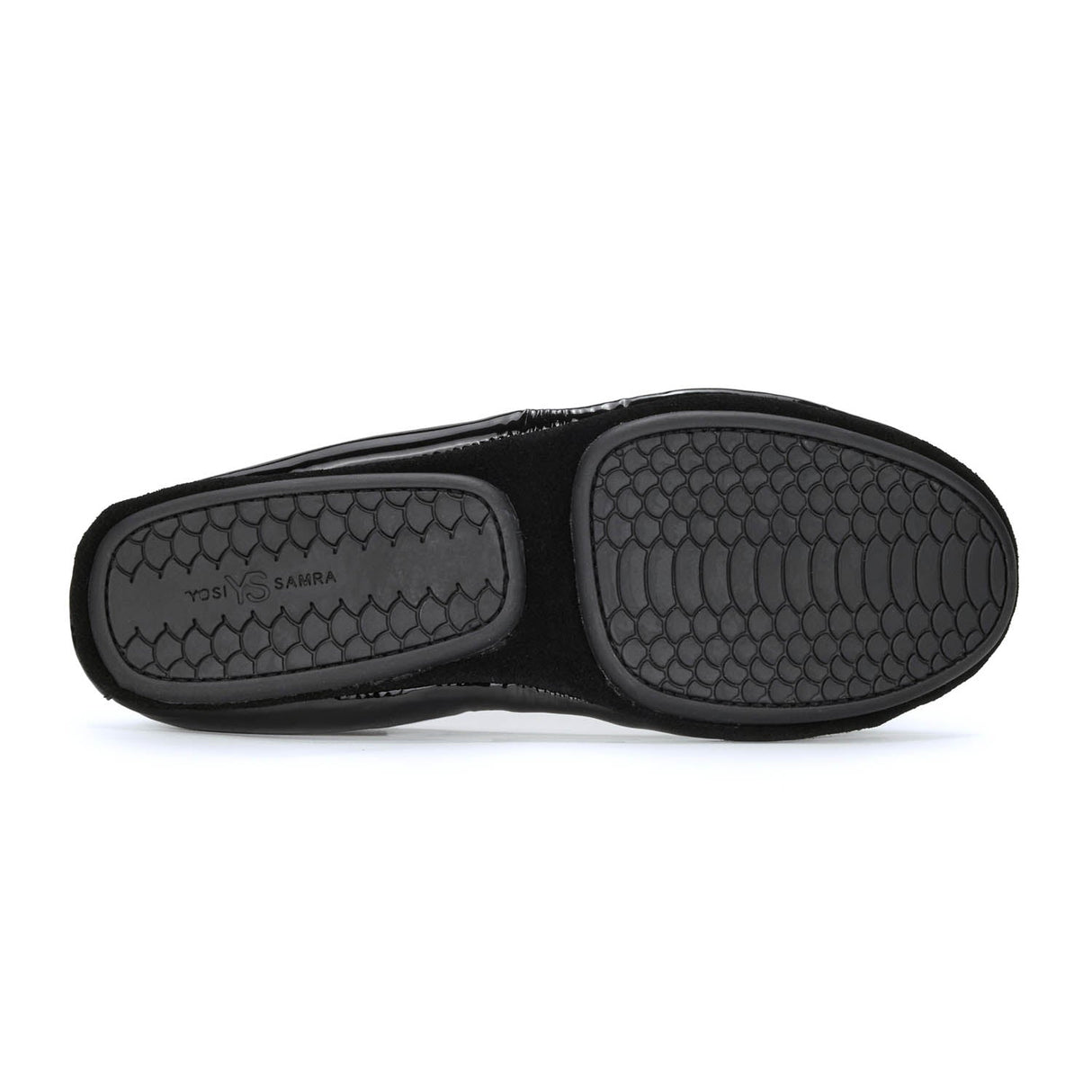 Samara Foldable Ballet Flat in Black Patent from Yosi Samra