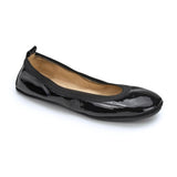 Samara Foldable Ballet Flat in Black Patent from Yosi Samra