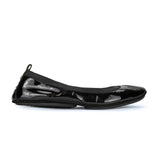 Samara Foldable Ballet Flat in Black Patent from Yosi Samra