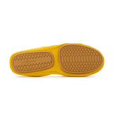 Samara Foldable Ballet Flat in Mustard Yellow Leather from Yosi Samra