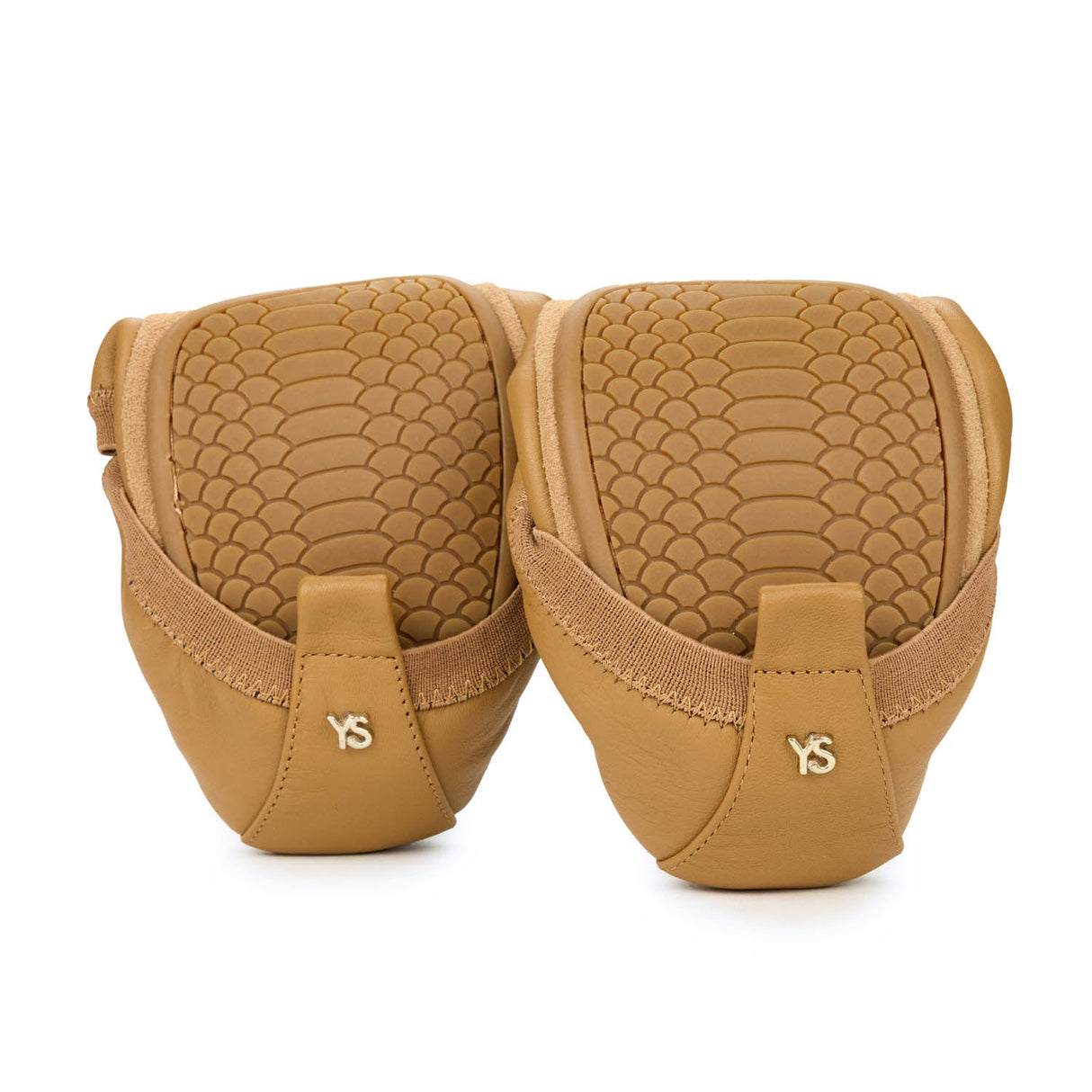 Samara Foldable Ballet Flat in Whiskey Leather from Yosi Samra