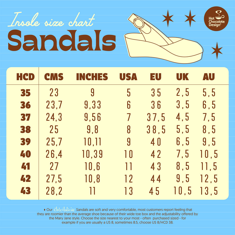 Chocolaticas® Widow Women's Sandal From Hot Chocolate Design