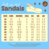 Chocolaticas® Strawbella Women's Sandal From Hot Chocolate Design
