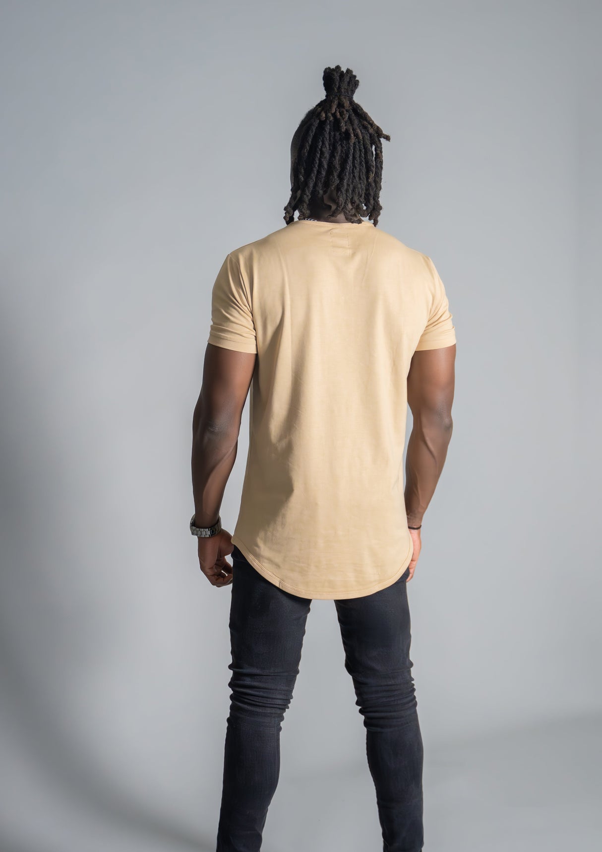 Henley Curved Hem from Ten/10 Apparel