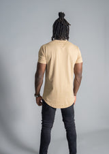 Henley Curved Hem from Ten/10 Apparel