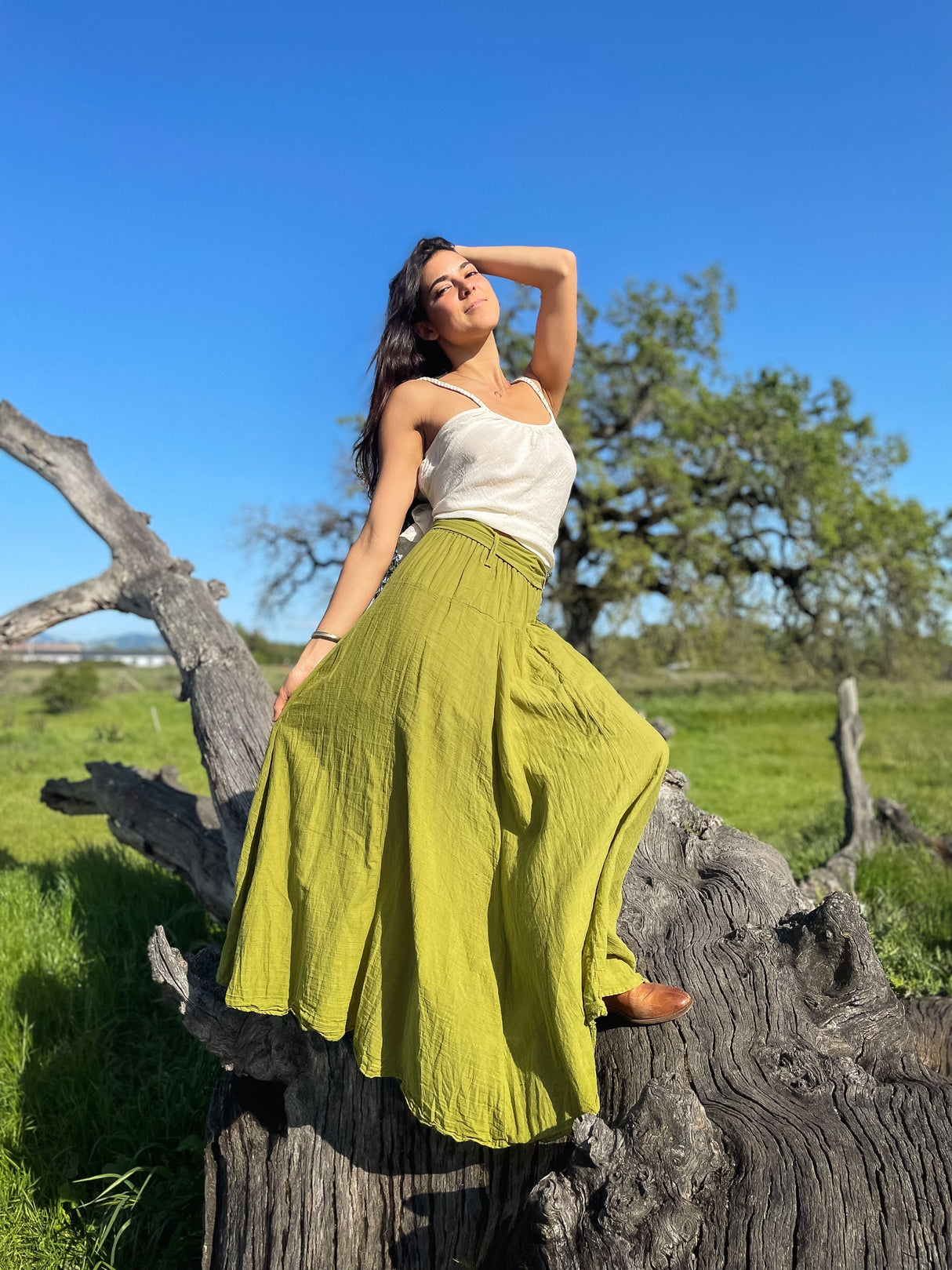 Athena Skirt From Cotton Flower Clothing