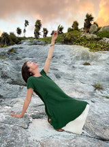 Tee Dress Mini From Cotton Flower Clothing