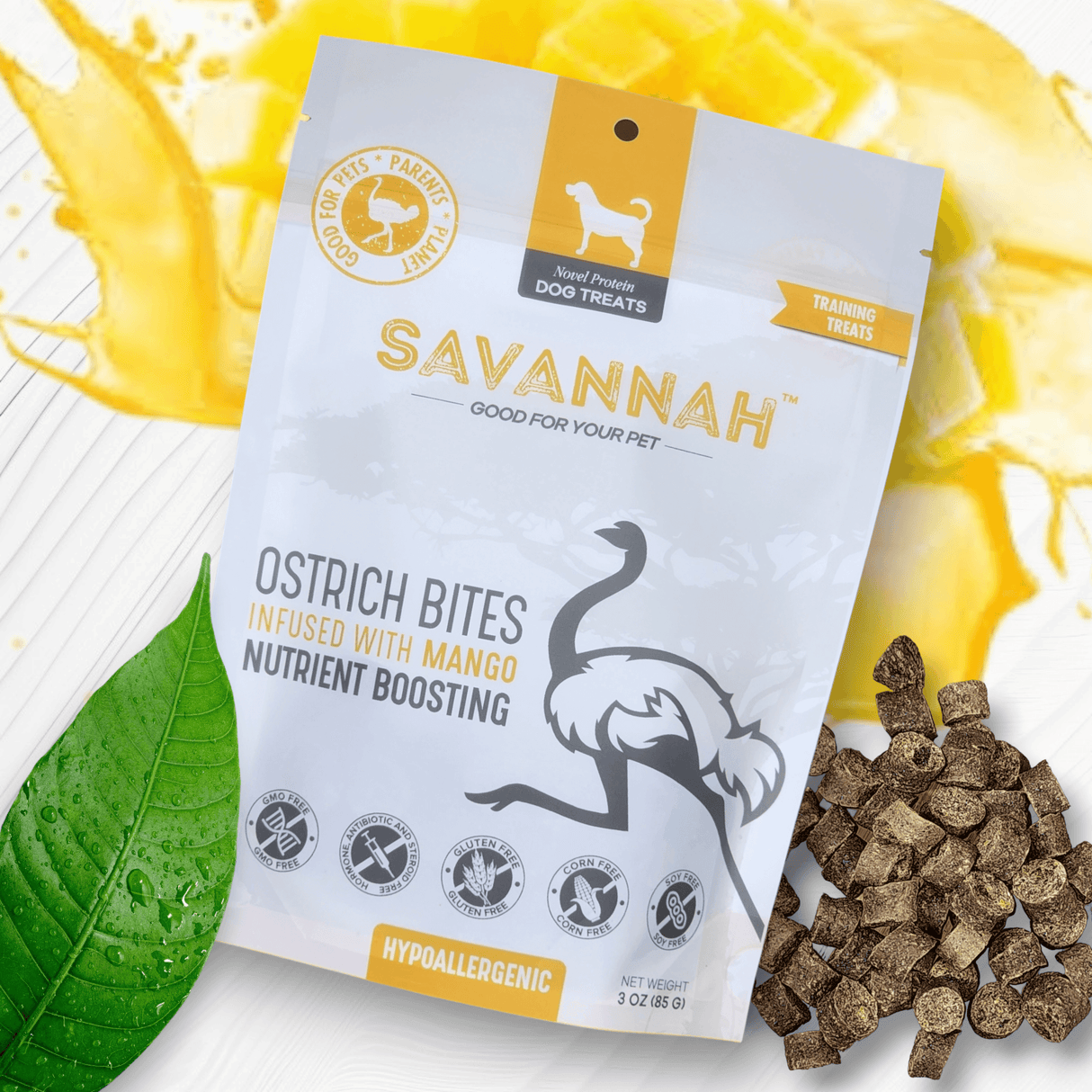 Hypoallergenic Ostrich + Superfoods 6-item Bundle - 40% off from Savannah Pet Food