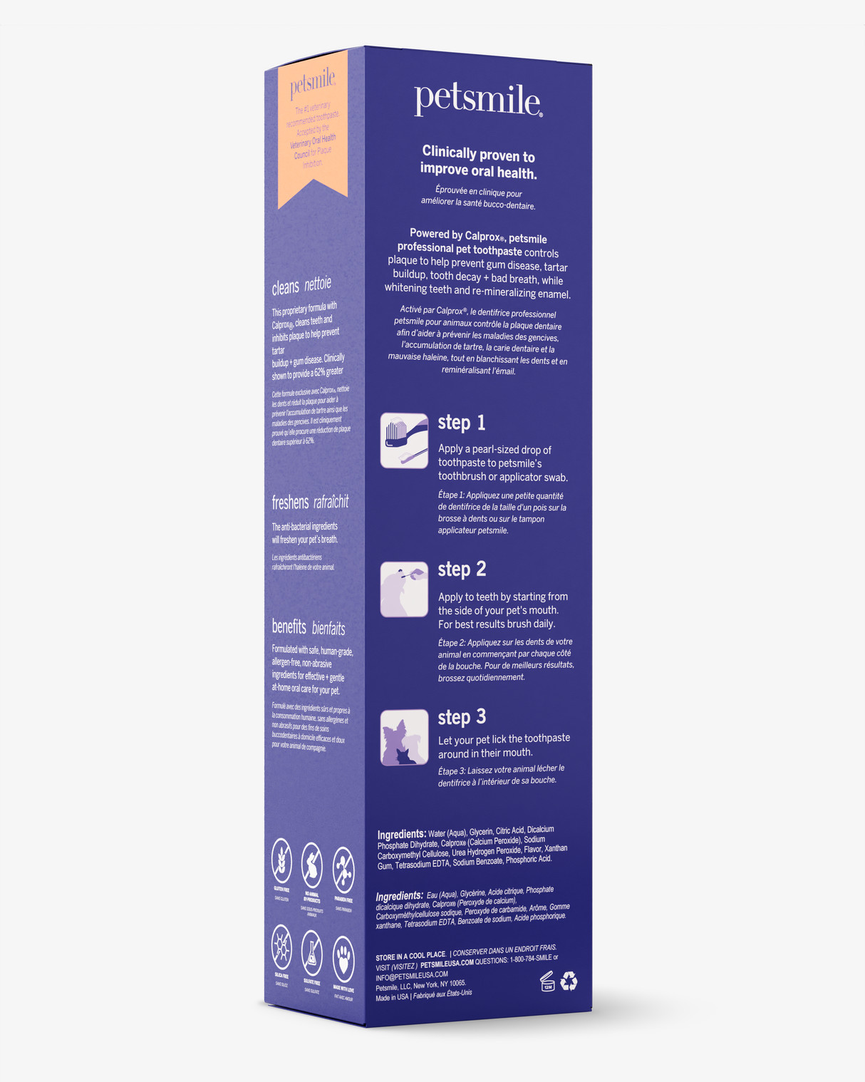 Professional Toothpaste Say Cheese Large & Professional Pet Toothbrush from petsmile