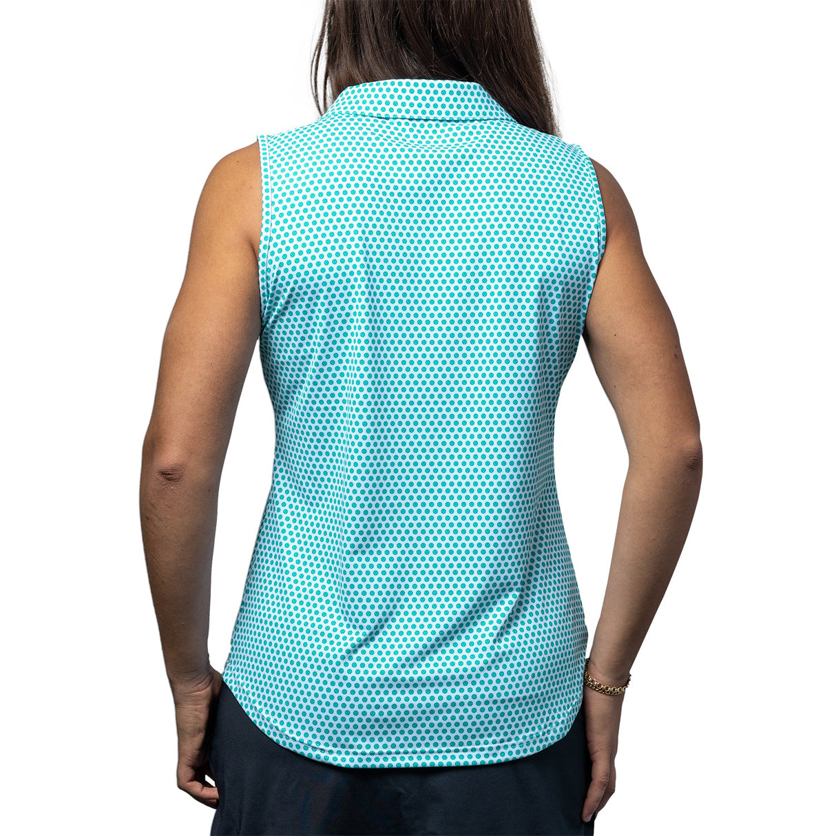 Women's Scales Pickleball Sleeveless Polo From Diadem Sports