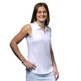Women's Scales Bahama Sleeveless Polo From Diadem Sports