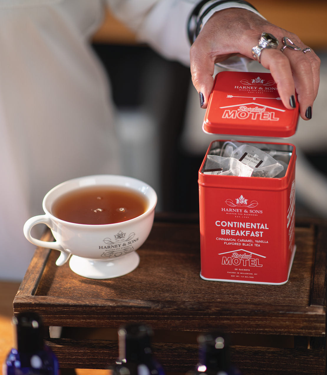 Continental Breakfast, Tin of 20 Sachets from Harney & Sons Fine Teas