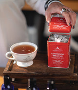 Continental Breakfast, Tin of 20 Sachets from Harney & Sons Fine Teas