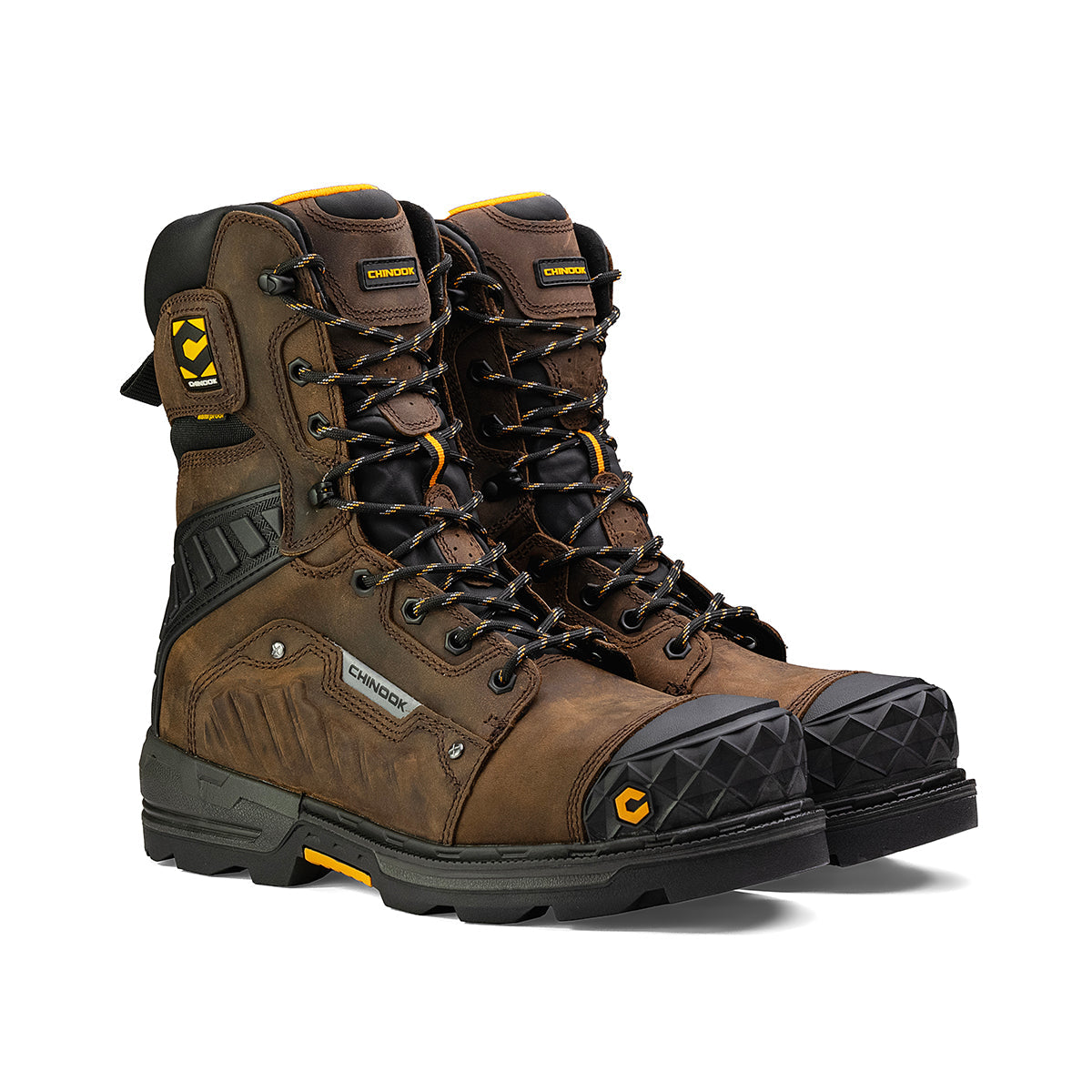 Scorpion 9” Composite Toe Waterproof Work Boot – Brown From Chinook Footwear