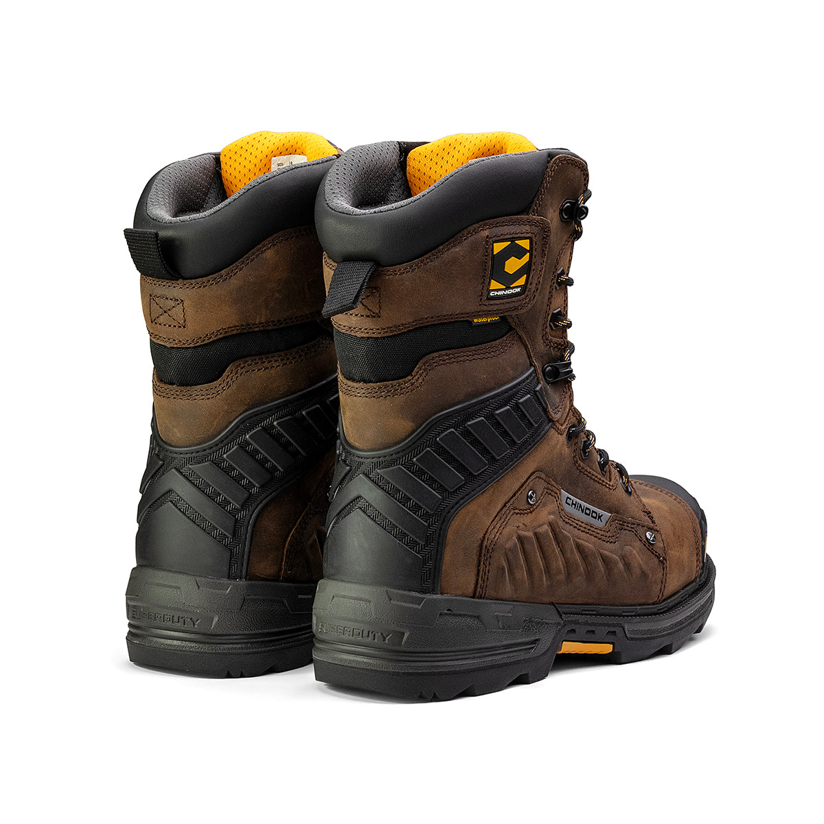 Scorpion 9” Composite Toe Waterproof Work Boot – Brown From Chinook Footwear
