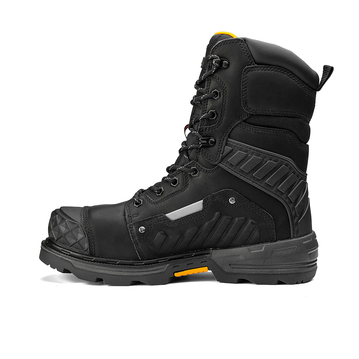 Scorpion 9” Composite Toe Men’s Waterproof Work Boot - Black From Chinook Footwear