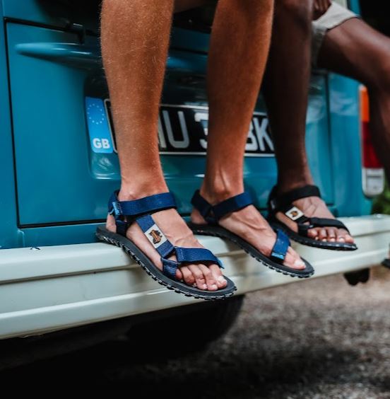 Scrambler Sandals - Men's - Navy From Gumbies USA