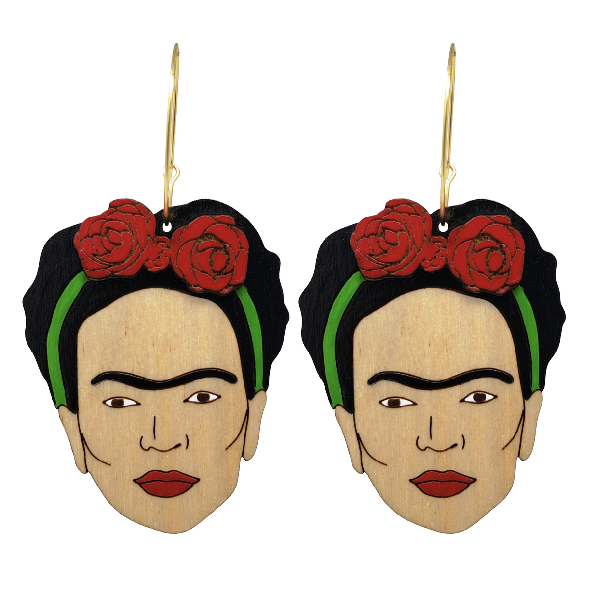Mexican Artist Hoop Earrings from LE CHIC MIAMI