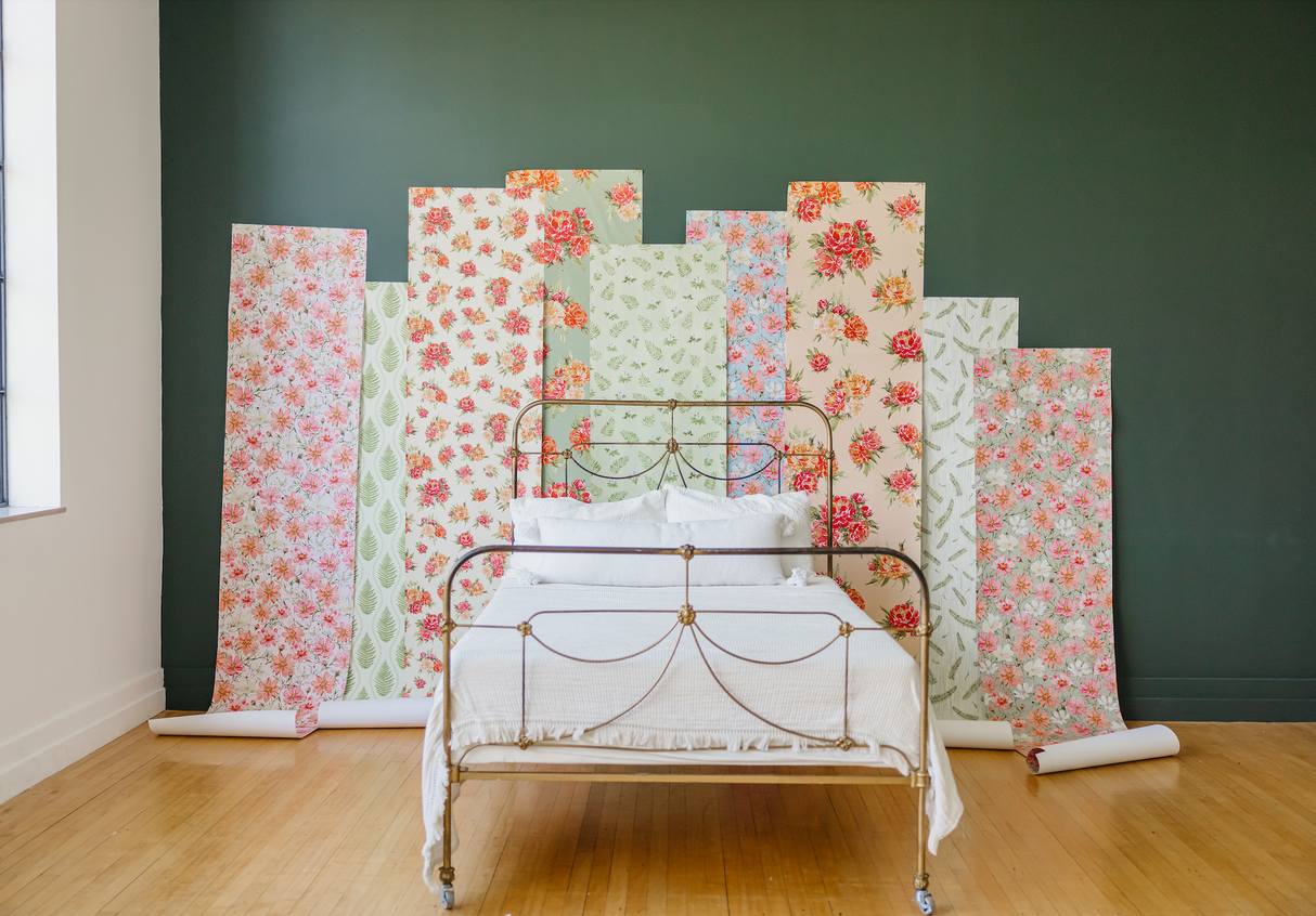 Abigail Wallpaper by Ela Spurden from Loomwell Home Goods