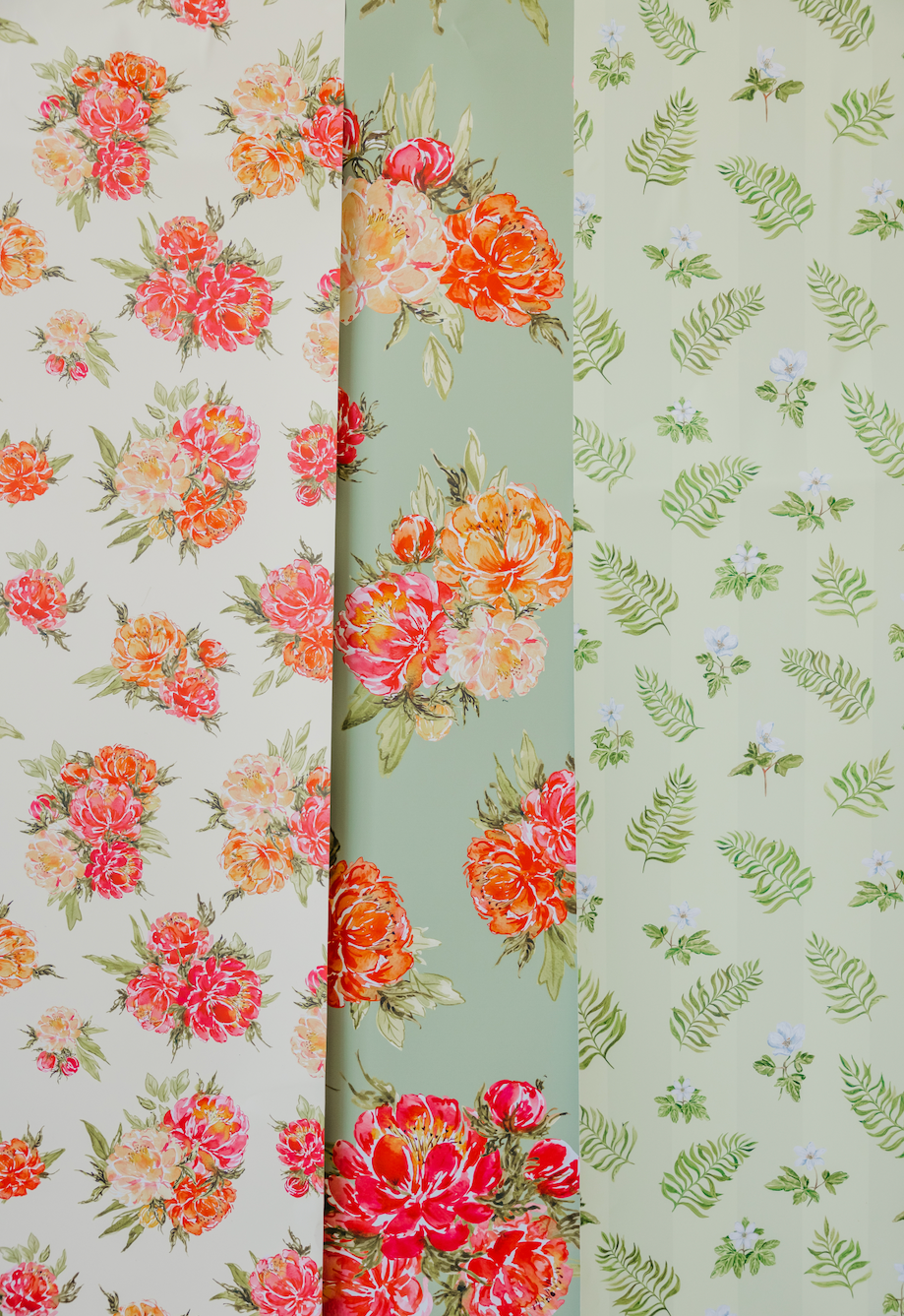 Abigail Wallpaper by Ela Spurden from Loomwell Home Goods