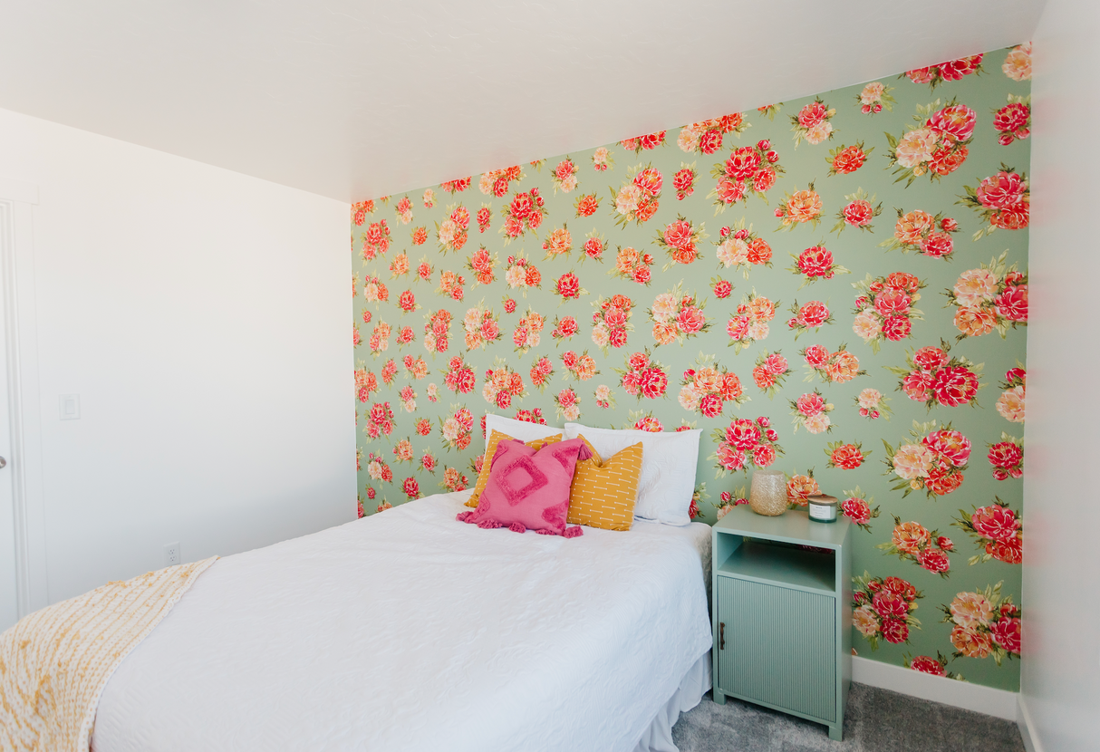 Abigail Wallpaper by Ela Spurden from Loomwell Home Goods