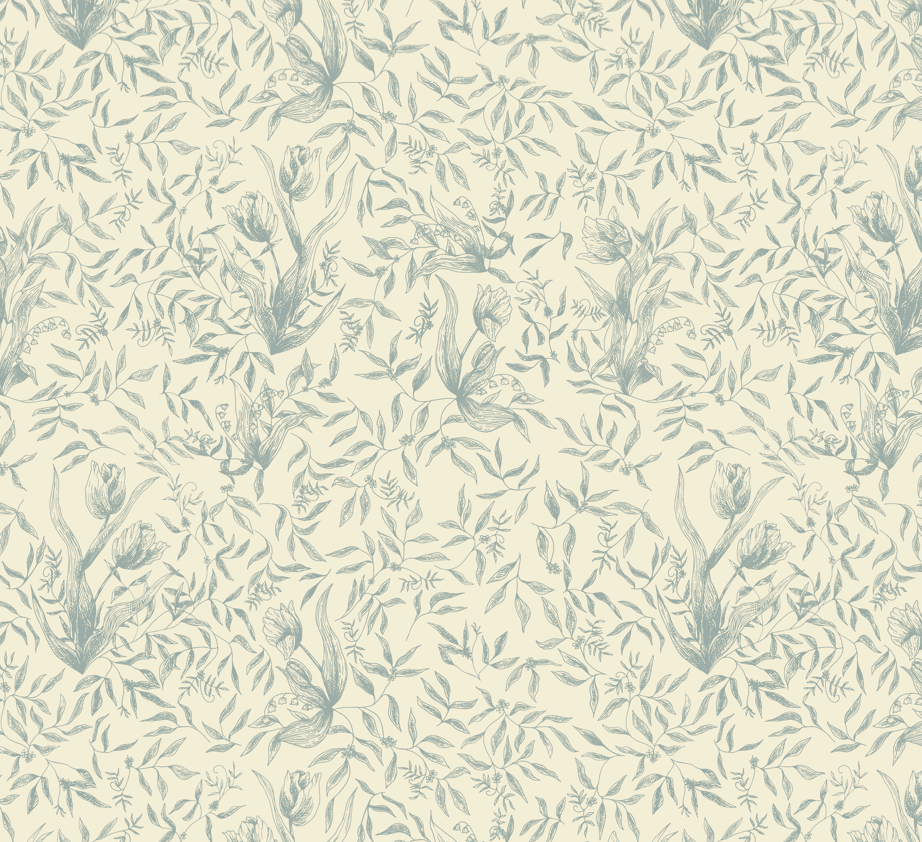 Austen Wallpaper by Of Lilies and Fields from Loomwell Home Goods