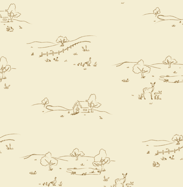 Bennet Wallpaper by Of Lilies and Fields from Loomwell Home Goods