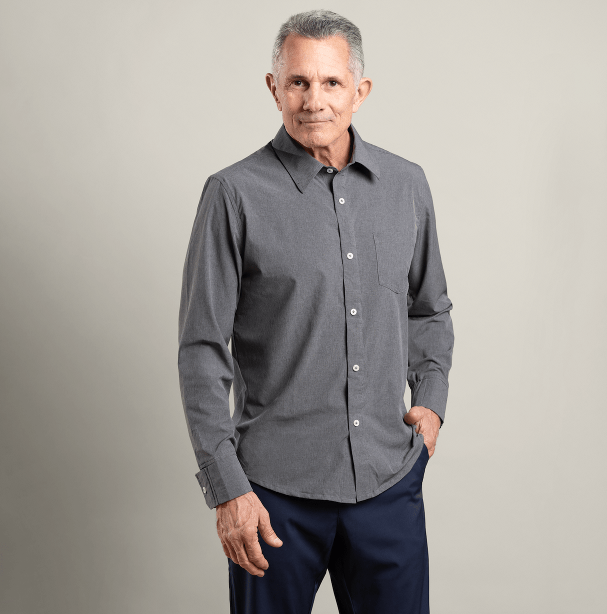 Magnetic Button-Down for Men | Relaxed-Fit from Joe & Bella