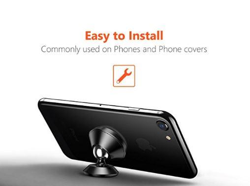 Smart Mount - Magnetic Car Phone Mount, Boxed - Pack of 12 from Mila Lifestyle Accessories