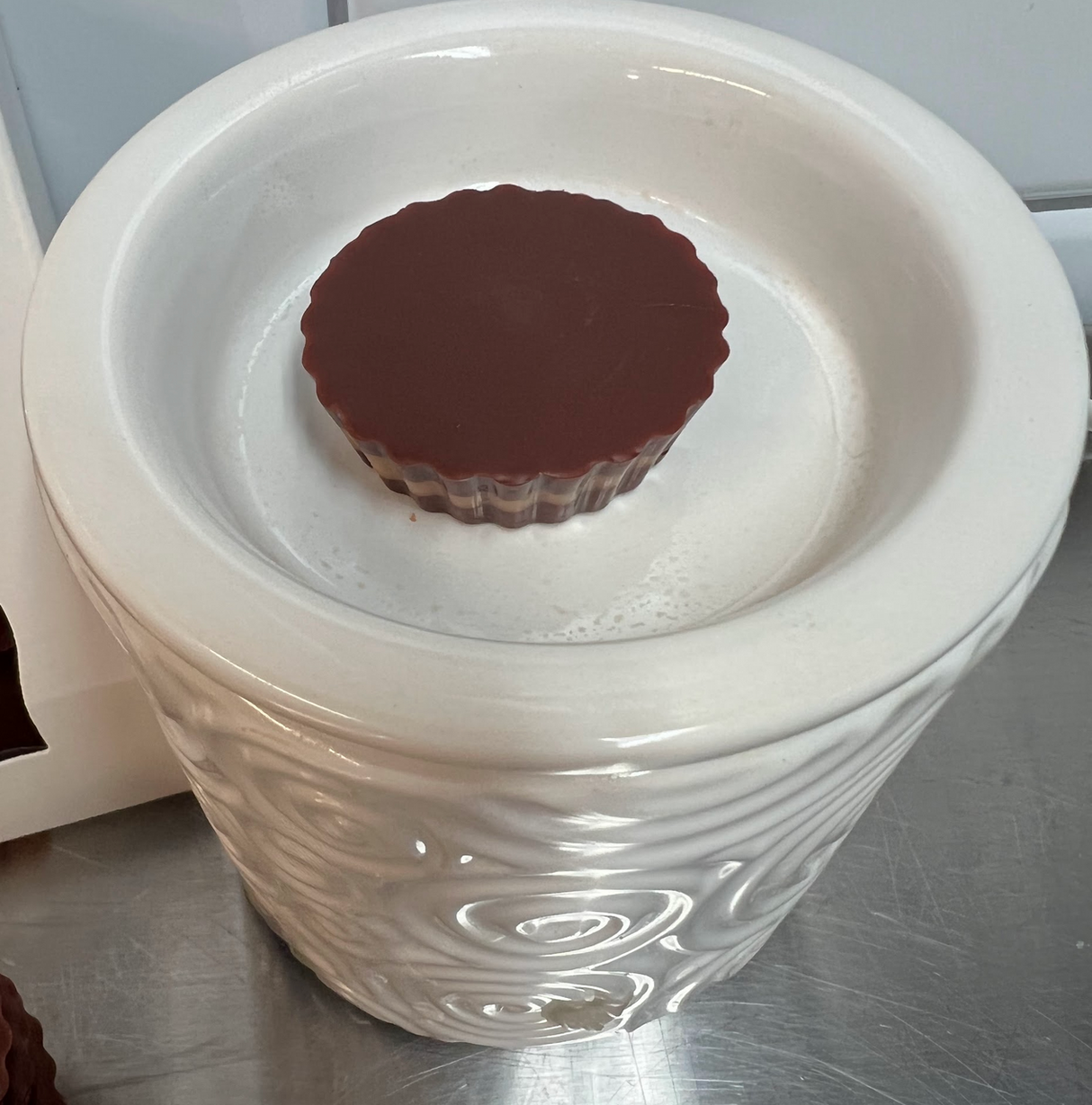 PEANUT BUTTER CUPS Realistic Wax Melts | Fake Food | 4.25 oz | 9 Melts From Eartherella Soap & Candle Co.