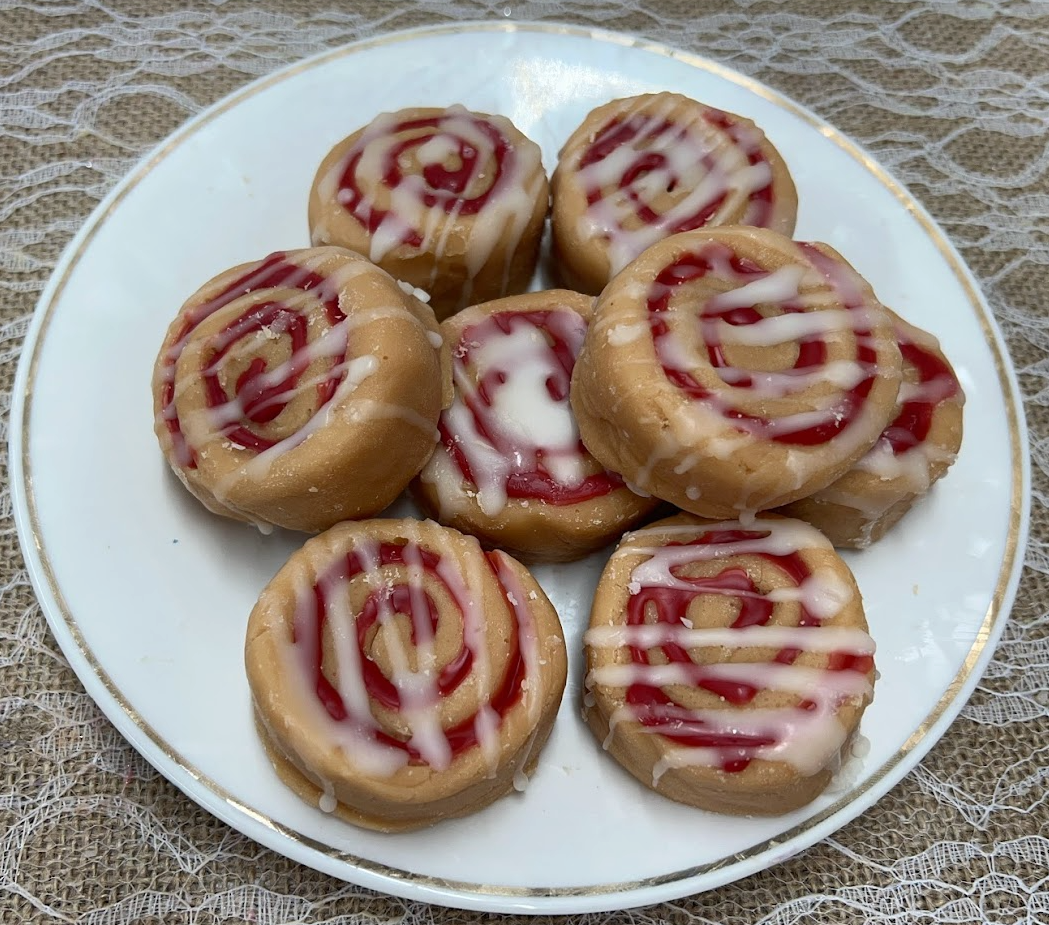 Realistic CINNAMON BUNS Wax Melts | Wax Embeds for Candles | Fake Food | 6 oz From Eartherella Soap & Candle Co.