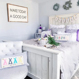 Holiday Panel: Spring, Pastel, Bunny, Buffalo Check, Gingham; EASTER EGGS From PillowPanels