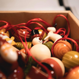 Etikoppaka Lacquer Ornament | Ball From Abroad Modern