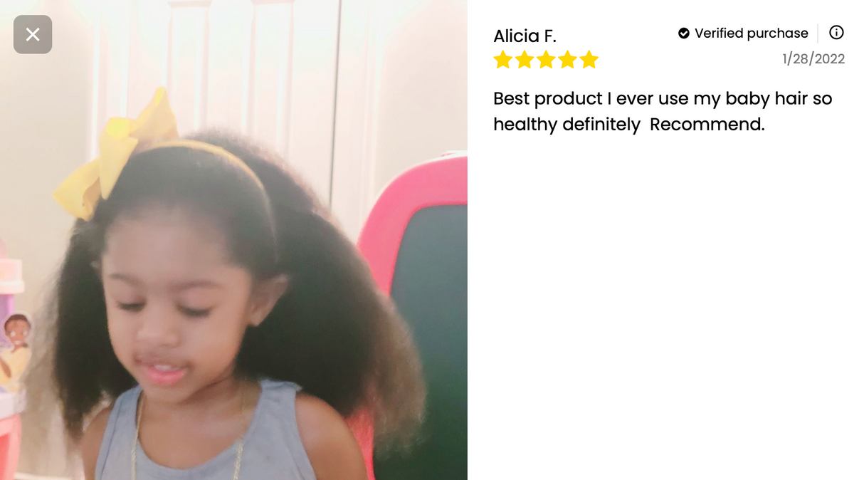 Kid's Hair Growth Scalp Stimulator from J’Organic solutions