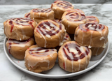 Realistic CINNAMON BUNS Wax Melts | Wax Embeds for Candles | Fake Food | 6 oz From Eartherella Soap & Candle Co.