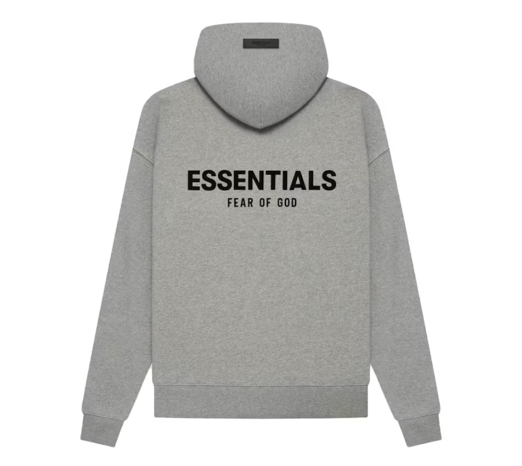 Fear of God Essentials SS22 Hoodie (Dark Oatmeal) from LacedUp