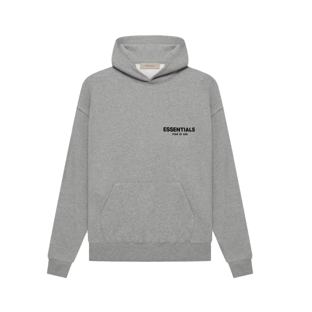 Fear of God Essentials SS22 Hoodie (Dark Oatmeal) from LacedUp