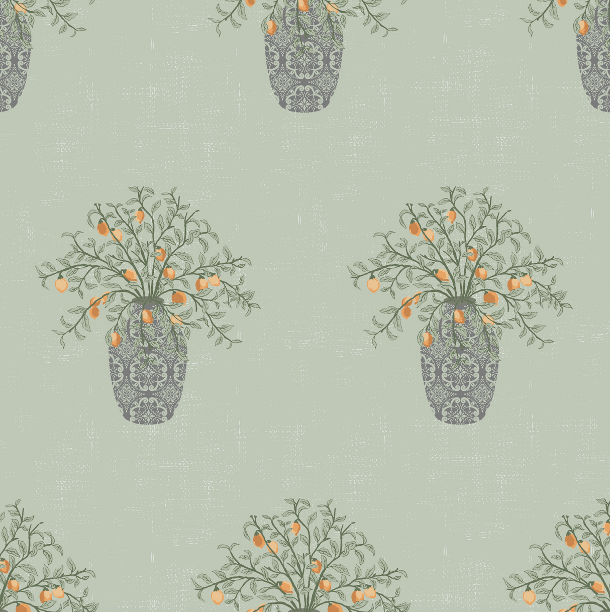 Alessa Wallpaper by The Bright Leaf Design from Loomwell Home Goods